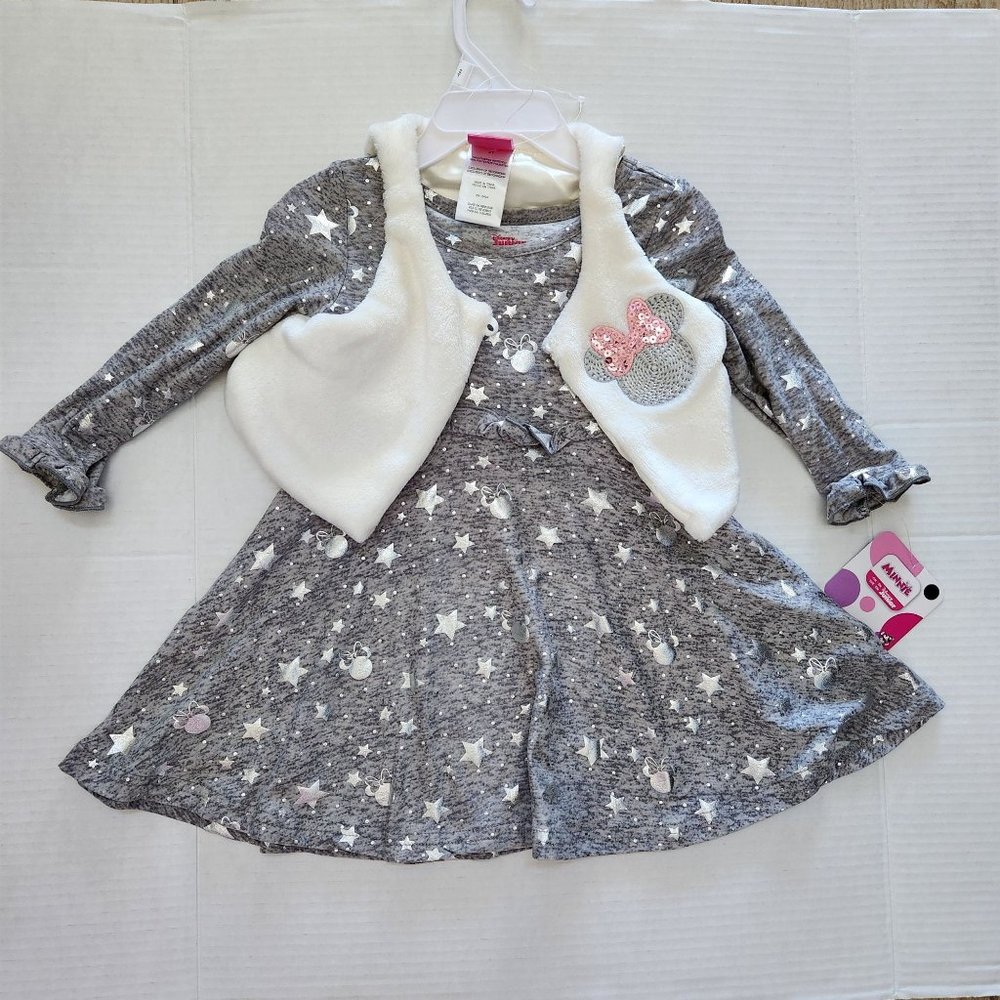 Disney Minnie Dress with Vest,size 2T